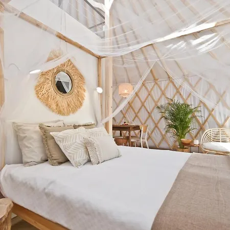 Campo de lujo Jurtlandia Jurta Boho Lubiatowo (Pomerania)