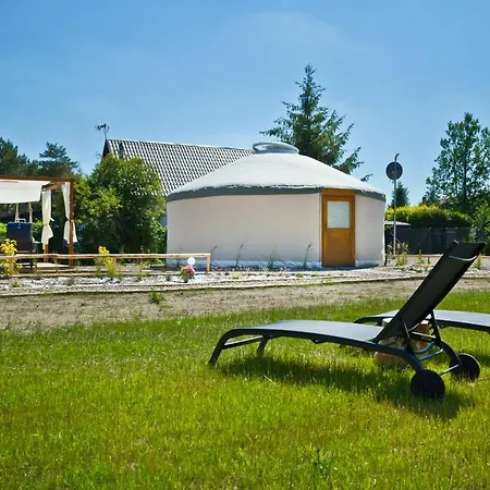 Campo de lujo Jurtlandia Jurta Boho Lubiatowo (Pomerania)